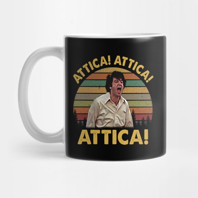 Funny Dog Artwork Attica Attica Men Women Gift by Crazy Cat Style